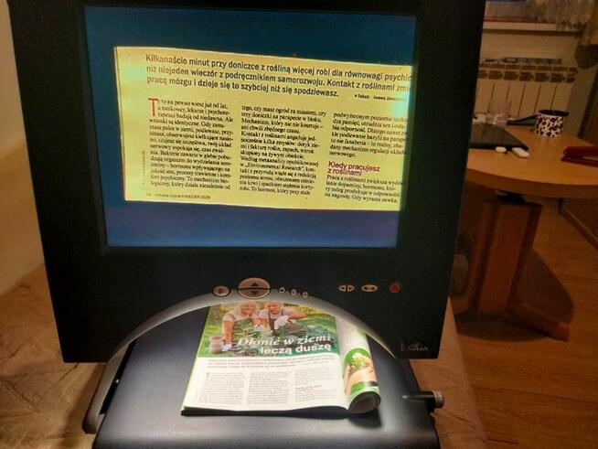 Sprzedam powiększalnik ( Videomatic) dla osoby niedowidzącej