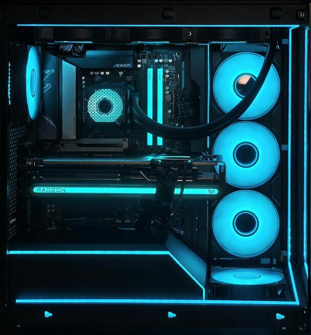 Komputer PC 7800XT / 32GB DDR5 / 7600X