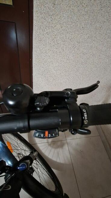 Polski Rower Elektryczny ECOBIKE X-CITY BLACK , JAK NOWY