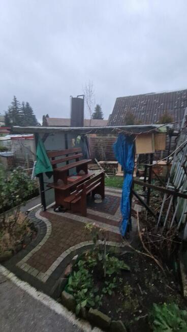 Sprzedam działke ROD - Altanka + szklarnia GIŻYCKO