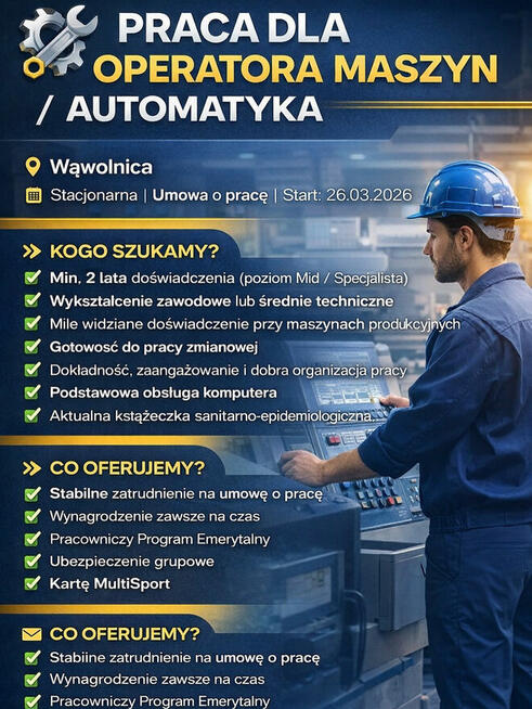 Operator maszyn