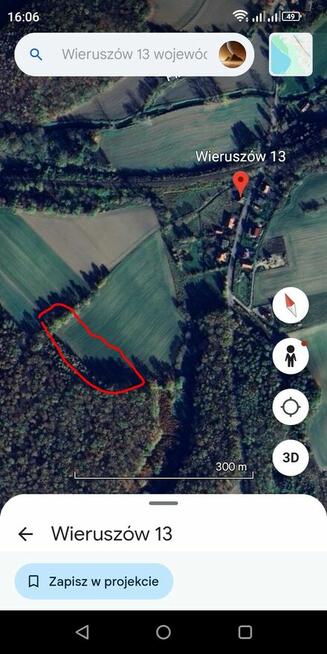 Sprzedam działkę rolno-rekreacyjną