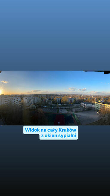 Mieszkanie do wejścia -z widokiem na cały Kraków
