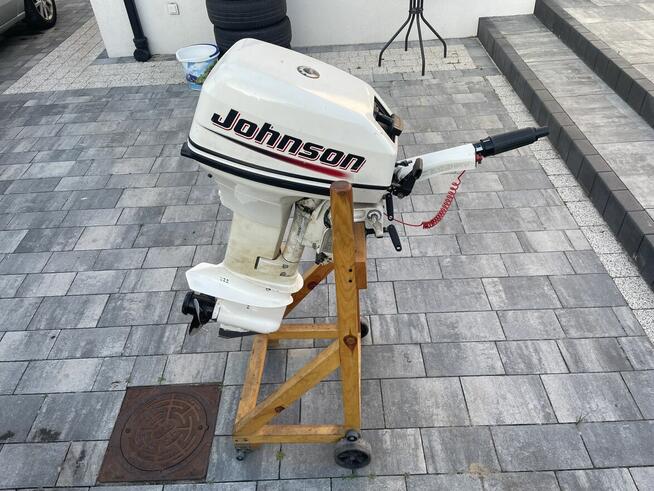 Łódź wędkarska +Przyczepa podlodziowa +Silnik Johnson 15 Km