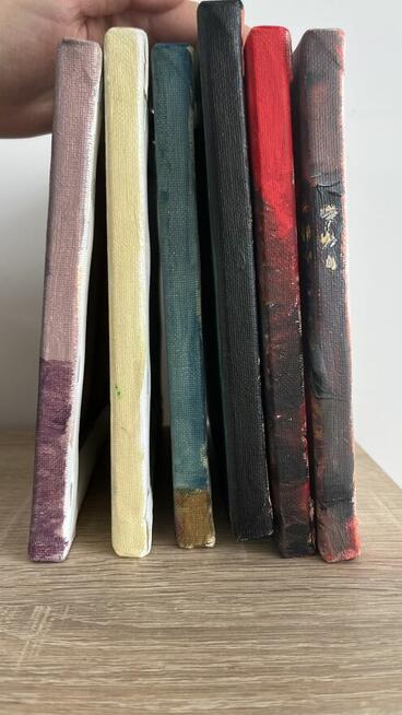 Obrazki olejne-20x20cm- dekoracje ścian.