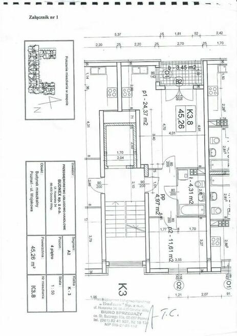 Dwupokojowe przy ul. Wojskowej, bezpośrednio od właściciela.