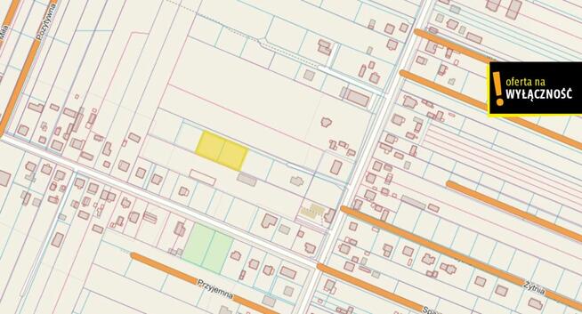 Działka budowlana Tumlin-Wykień gm. Miedziana Góra,