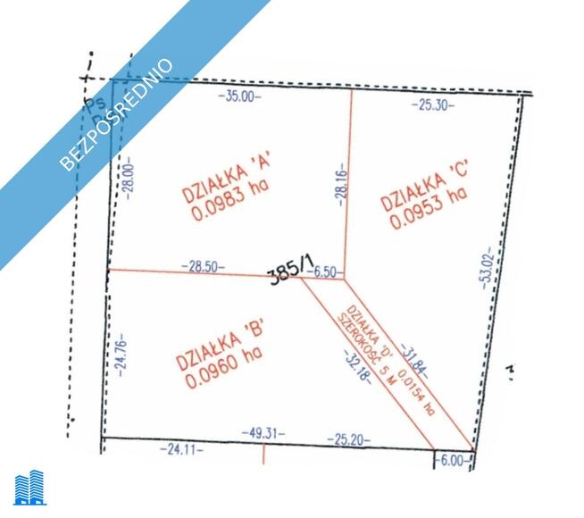 Na sprzedaż działka w Sanoku, w dzielnicy Olchowce
