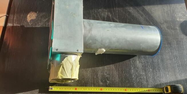 Rozdzielacz, skrzynka rozprężna 2x75 na 125, rekuperacja