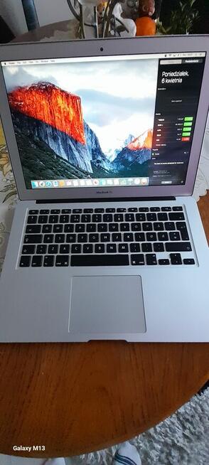 Laptop apple macbook air srebrny