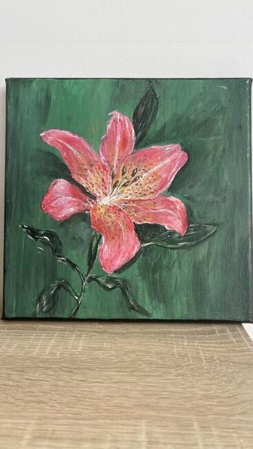 Obrazki olejne-20x20cm- dekoracje ścian.