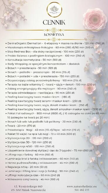 Masaże, Sauna, zajęcia ruchowe, kosmetyczka, Vouchery,