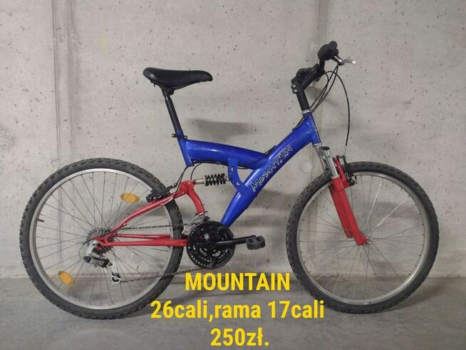 Rowery górski miejski trekingowe 26