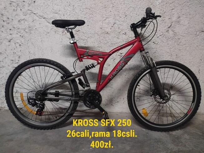 Rowery górski miejski trekingowe 26