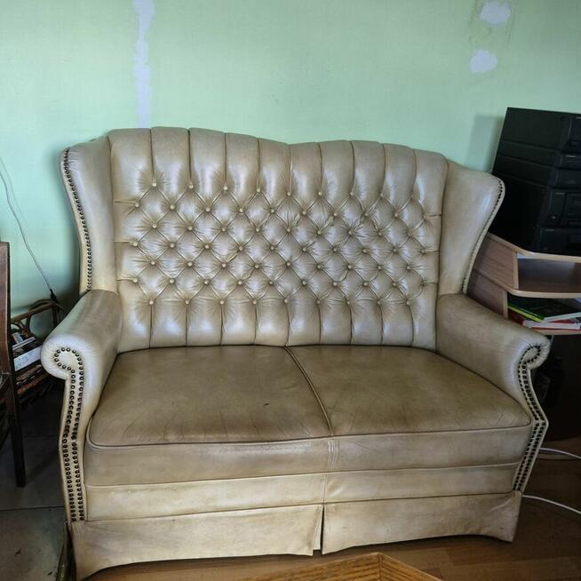 Sofa skórzana model Chesterfield 1 200 zł