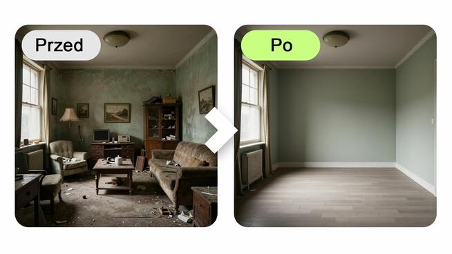 Profesjonalna edycja zdjęć wnętrz - usuń meble i przedmioty!