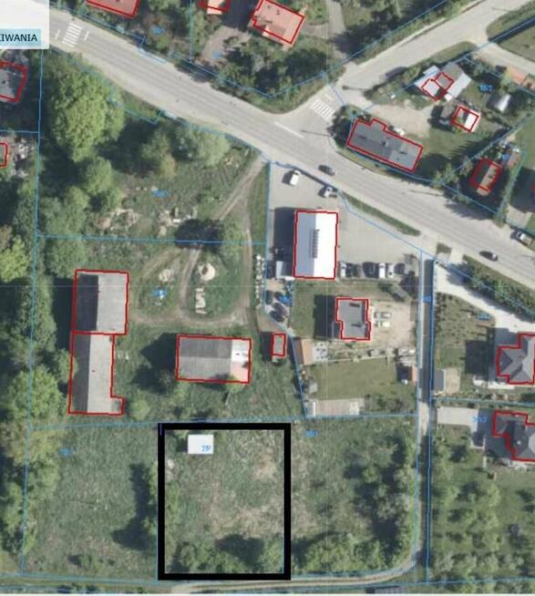 Działka 2000 m² | widok na jezioro Sunowo | 300 m do wody |