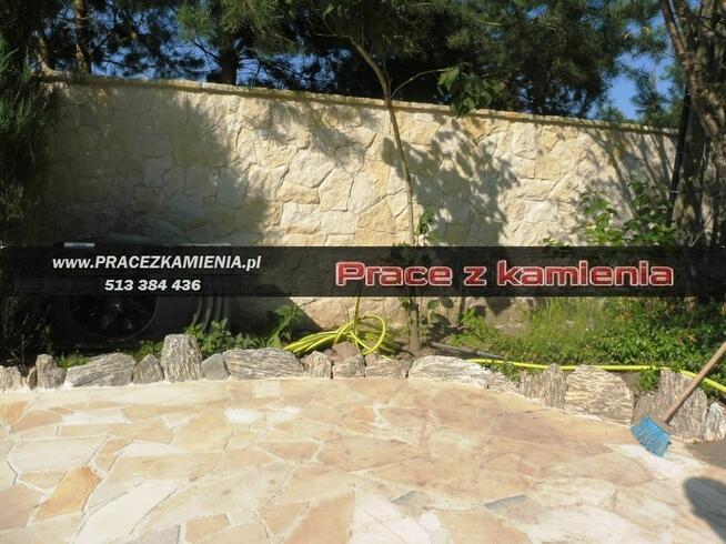 Schody z granitu, taras z piaskowca, usługi kamieniarskie