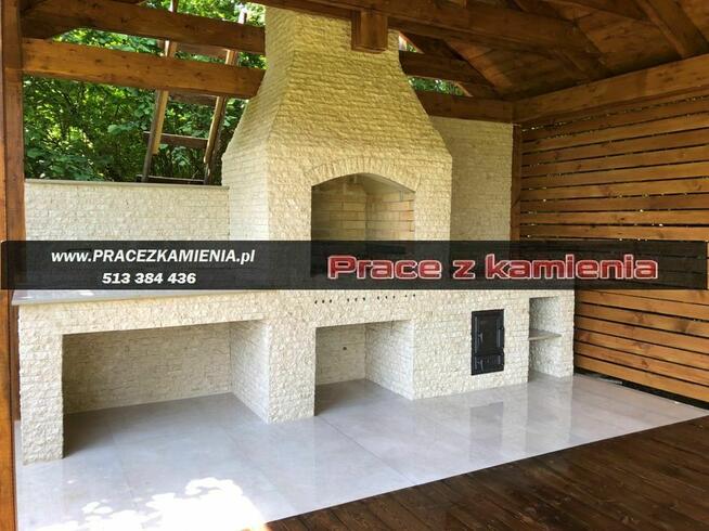 Schody z granitu, taras z piaskowca, usługi kamieniarskie