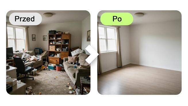 Profesjonalna edycja zdjęć wnętrz - usuń meble i przedmioty!