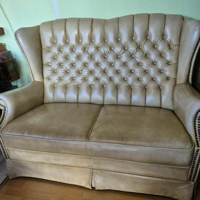 Sofa skórzana model Chesterfield 1 200 zł