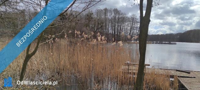 Działka 1,33 ha z brzegiem Jeziora Dużego (Orle, pow. kościerski) i warunkami zabudowy