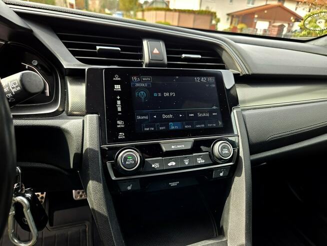 Honda Civic 1.6 I-DTEC 120KM 2018r Automat, Kamera, Radar, Grzane Fotele