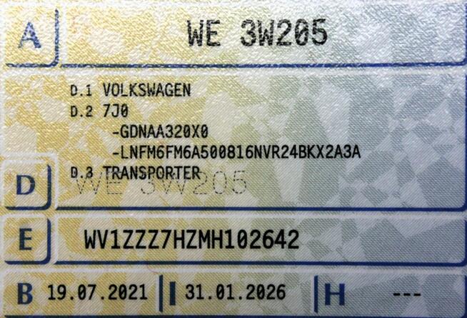 Volkswagen Transporter Długi 150KM Kamera LED SalonPL FV23% Webasto Android Vat-1 Gwarancja