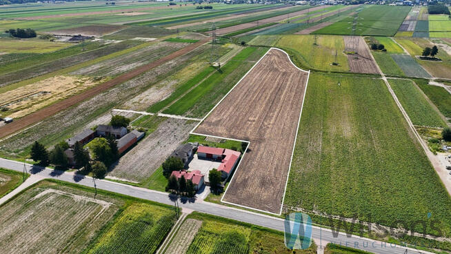 Działka inwestycyjna Pogroszew gm. Ożarów Mazowiecki, Nowowiejska