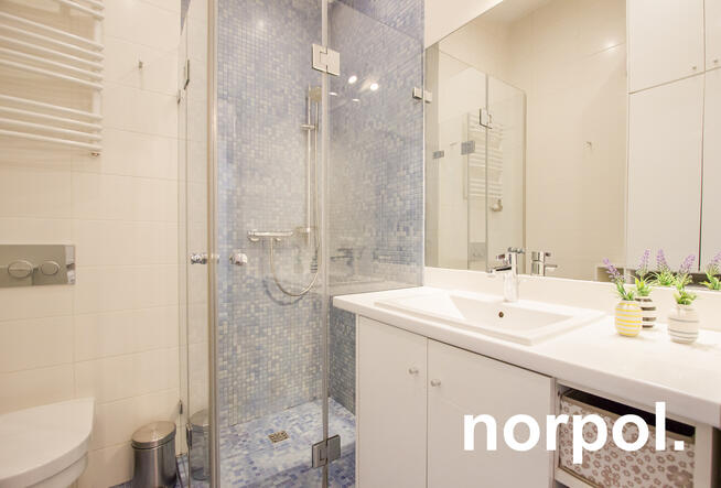 Przestronny apartament z osobną sypialnią i balkonem w centrum Kazimierza