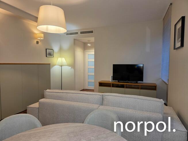 Ciche, wyposażone mieszkanie 47m2 w Angel Wawel, sauna, basen, siłownia, parking