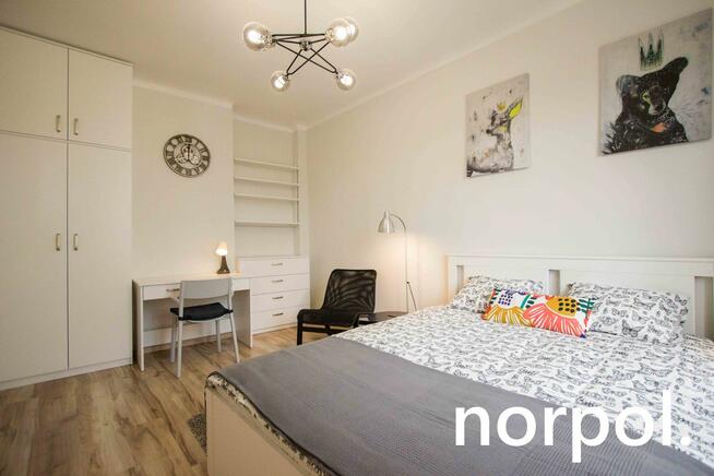 Mieszkanie z osobną sypialnią, jasną kuchnia, widokiem na Wawel