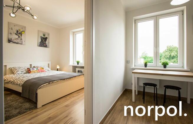 Mieszkanie z osobną sypialnią, jasną kuchnia, widokiem na Wawel