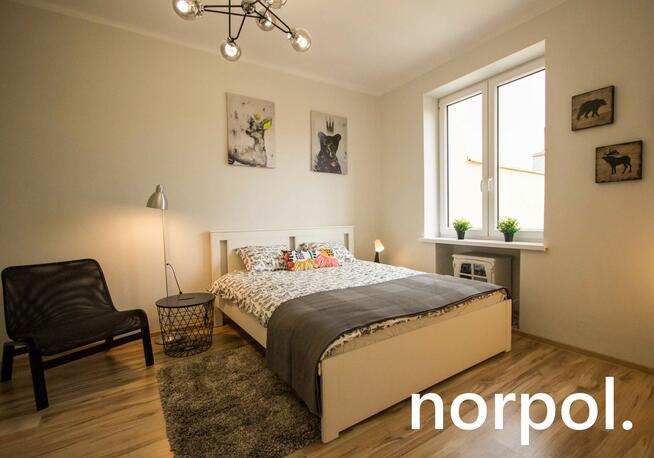 Mieszkanie z osobną sypialnią, jasną kuchnia, widokiem na Wawel