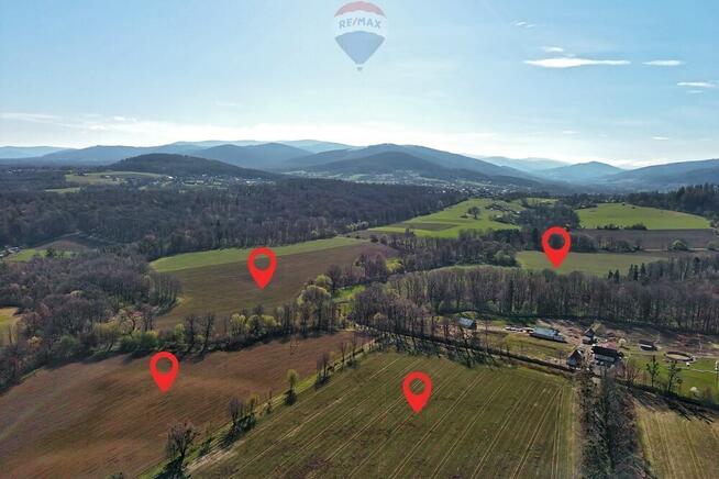 Działka inwestycyjna w Beskidach 26,5 ha