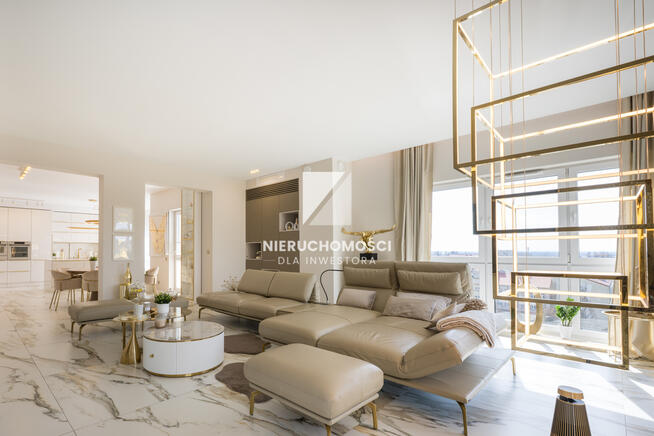 Penthouse 137 mkw z widokiem na Park i Katedrę