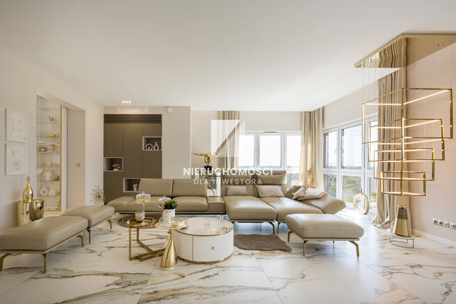 Penthouse 137 mkw z widokiem na Park i Katedrę