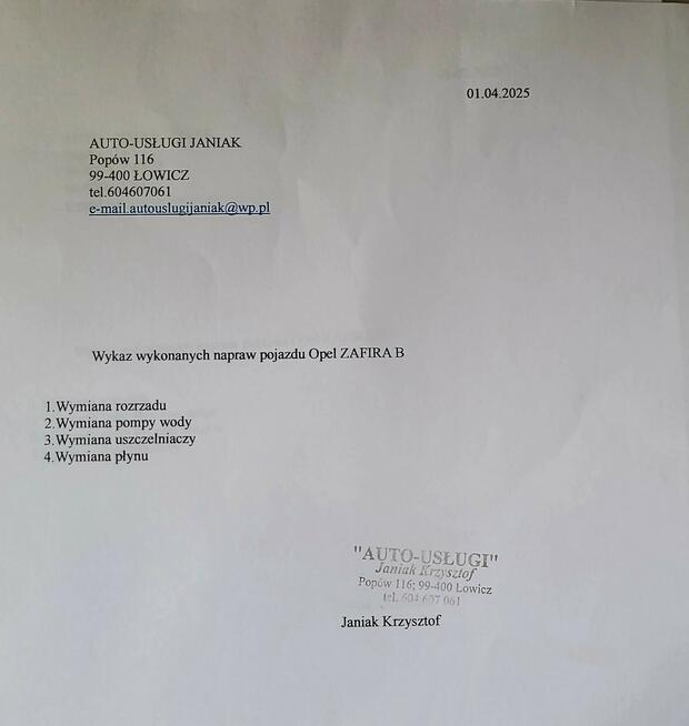 Opel Zafira Nowa dwumasa! Nowy rozrząd! Doinwestowana! 7 osób! Zamiana też!