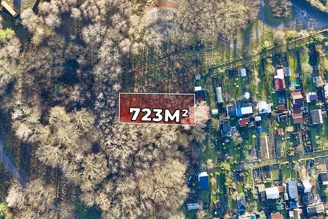 Działka mieszkaniowo-usługowa 723 m², MPZP