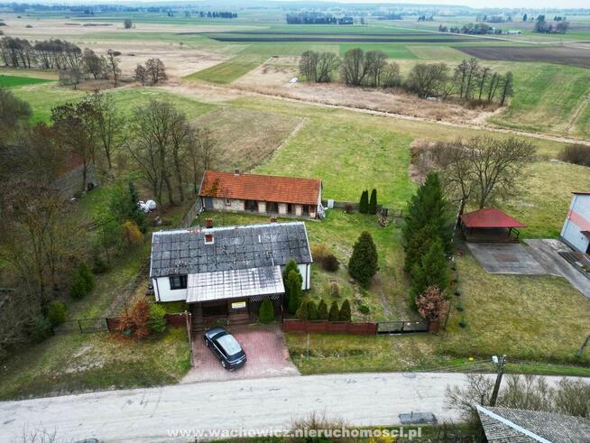 Dwa budynki na działce 53ar - Mstyczów, gmina Sędziszów