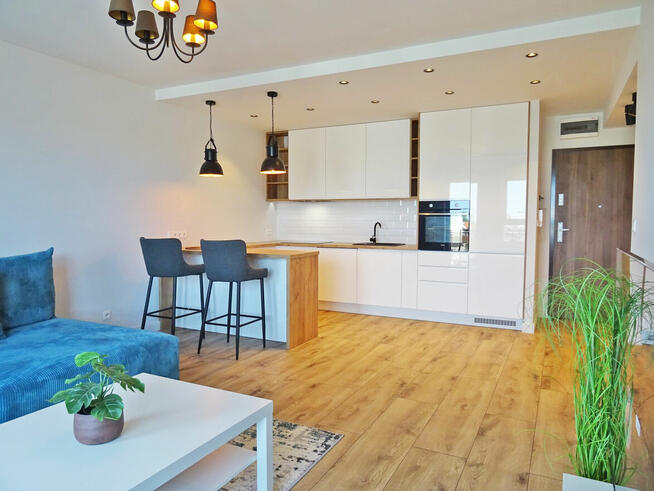 Apartament 2pok Jana z Kolna. Przestrzenny widok LUX 0% prow