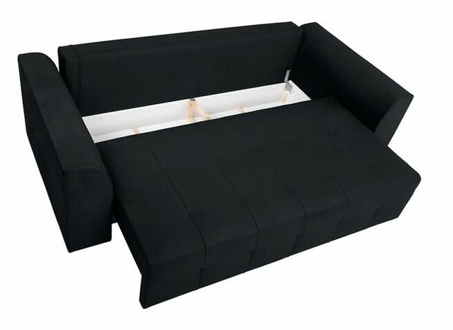 Sofa rozkładana z pojemnikiem