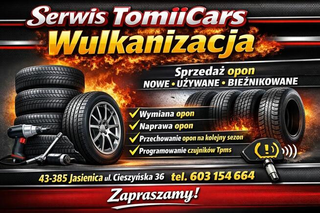 Wymiana opon Bielsko - sprzedaż - przechowywanie - Serwis
