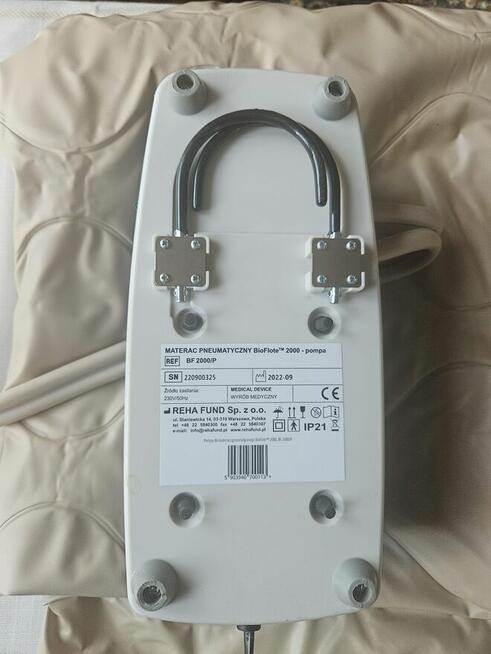 Sprzedam materac pneumatyczny dla obłożnie chorego. Cena 100
