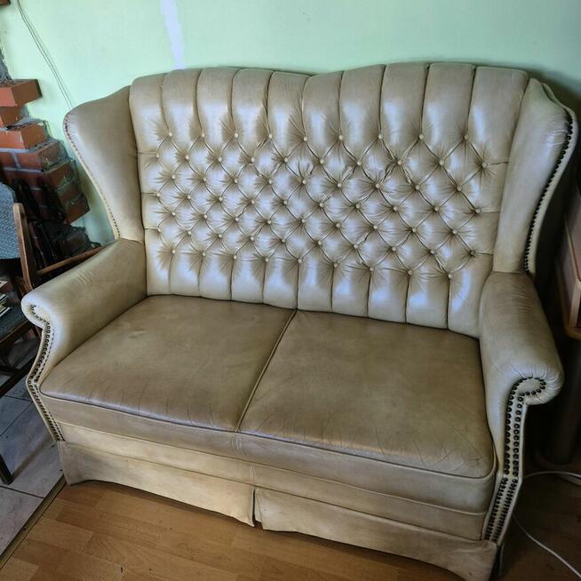 Sofa skórzana model Chesterfield 1 200 zł