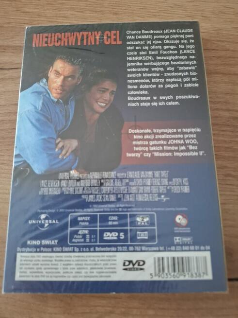 Nieuchwytny Cel- Van Damme- Dvd Polski Lektor Unikat Folia