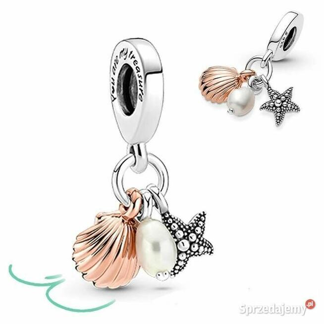 Pandora charm modułowy Moments koralik zawieszka rozgwiazda