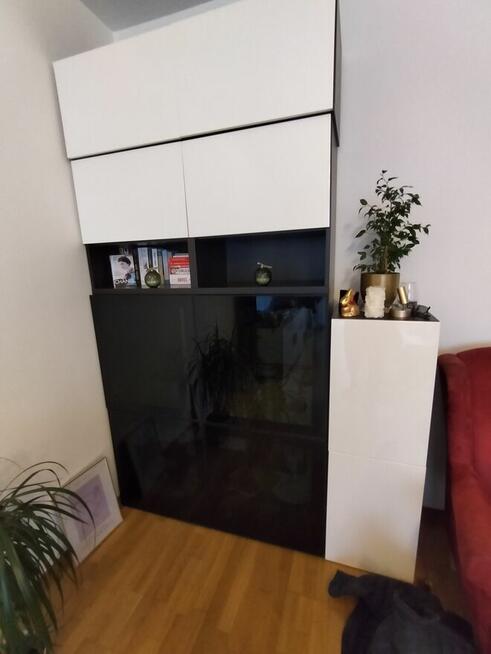 Regał plus dwie szafki modułowe BESTA