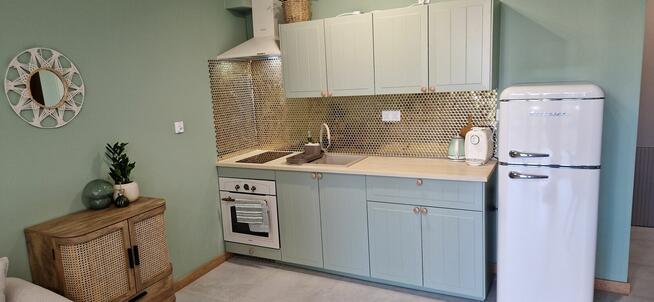 Mieszkanie na 1szym piętrze z dużym zielonym tarasem