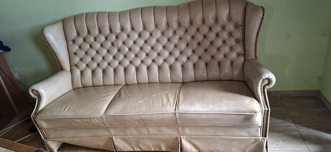Sofa skórzana model Chesterfield 2 600 zł